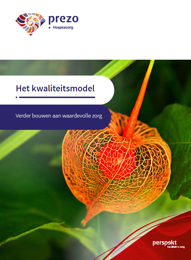 Cover PREZO Hospicezorg kwaliteitsmodel